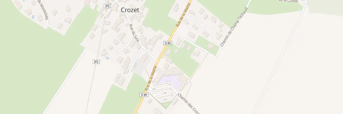 Plan du 528 Rue de la Mairie à Crozet
