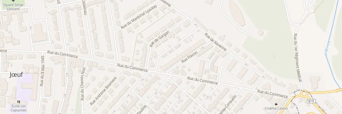 Plan du 4 Rue Flacon à Jœuf