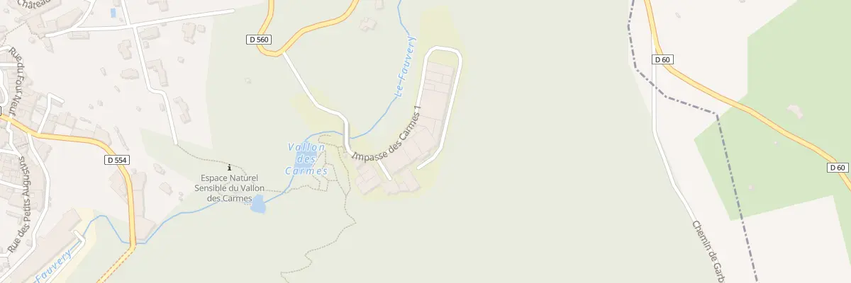 Plan du 9076 Les Carmes à Barjols