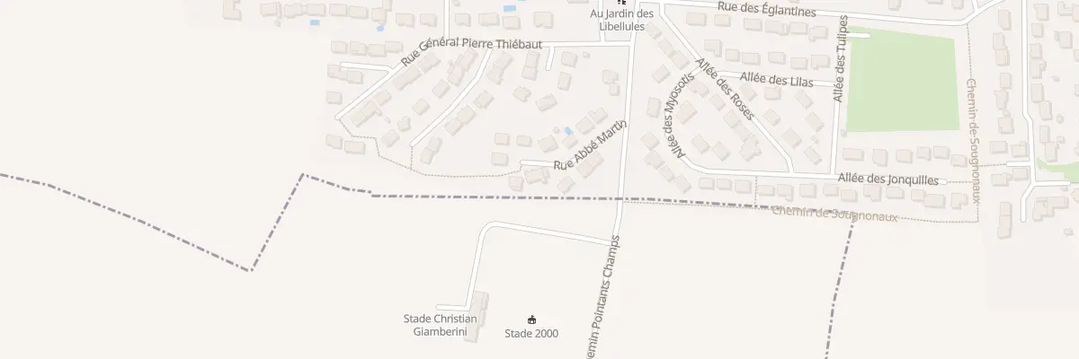 Plan du 7 Rue Abbé Martin à Pagny-sur-Moselle