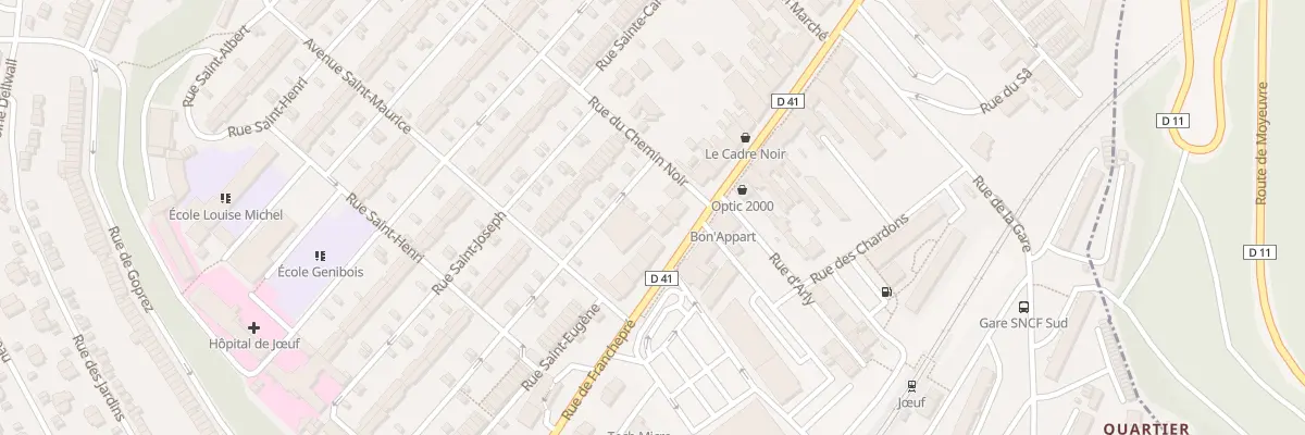 Plan du 88 Rue de Franchepré à Jœuf