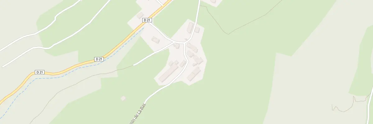 Plan du 46 Che de la Bas à Curienne
