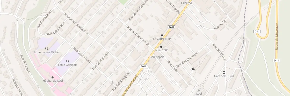 Plan du 86 Rue de Franchepré à Jœuf