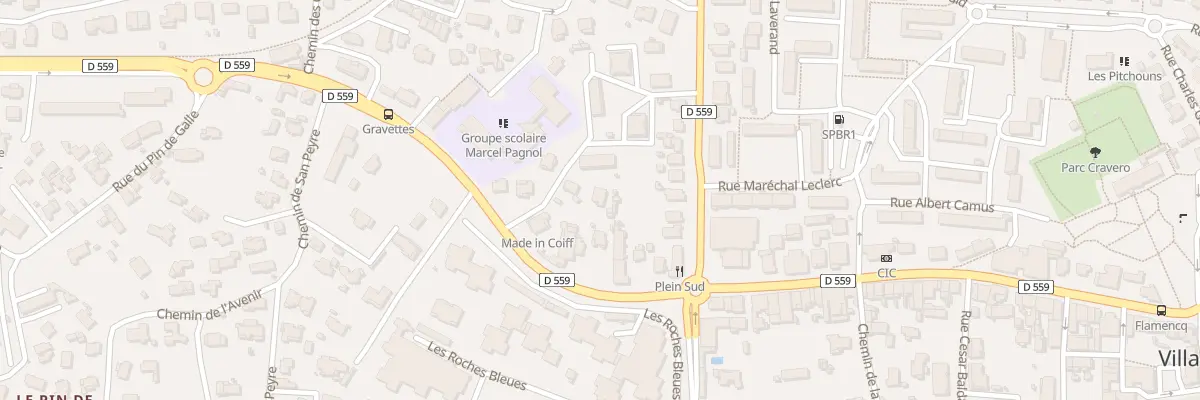 Plan du 5 Lot des Gravettes Ville au Pradet