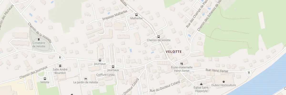 Plan du 60B Rue de Velotte à Besançon