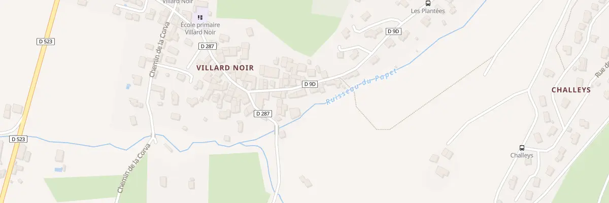 Plan du 85 Rue de Belledonne à Pontcharra