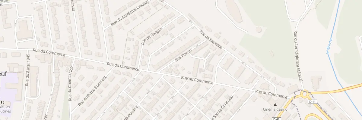 Plan du 149 Rue du Commerce à Jœuf