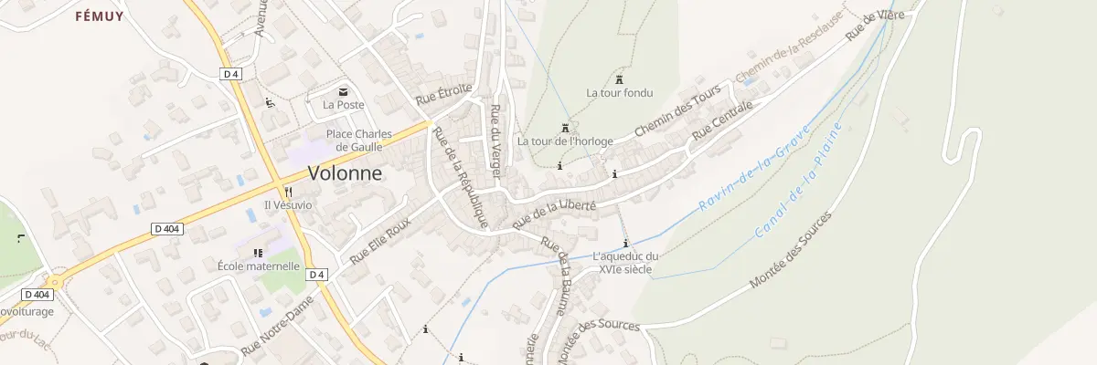 Plan du 21 Rue Centrale à Volonne