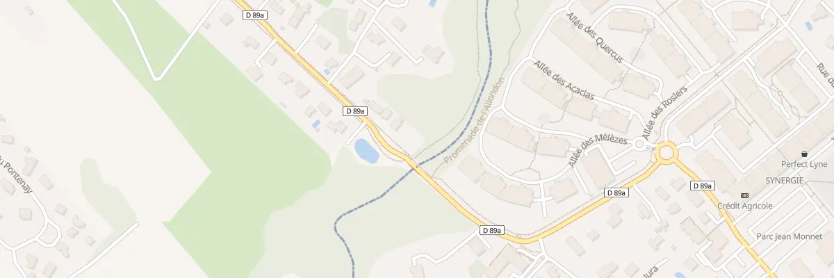 Plan du 1583 Av du Jura à Sergy
