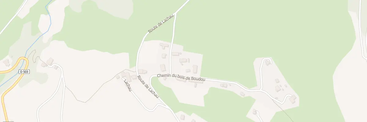 Plan du 4 Rte de Chazaret à Rabou