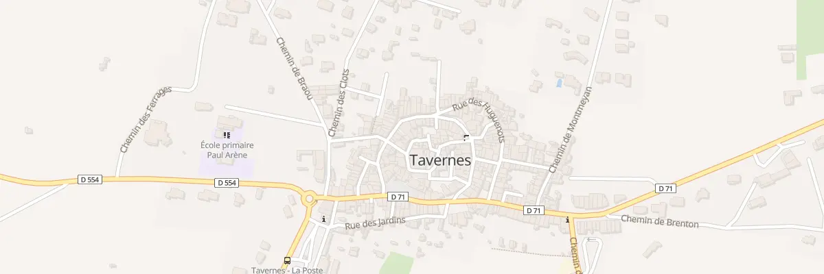 Plan du 5 Rue du Four Vieux à Tavernes