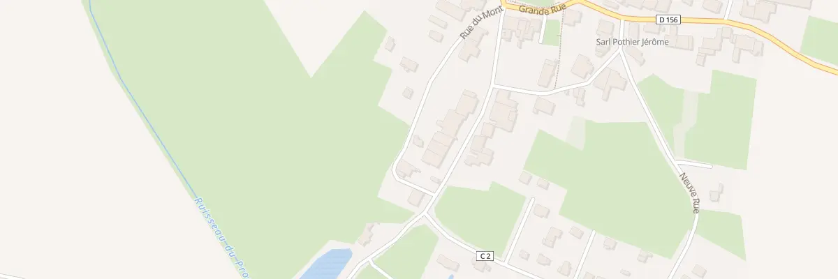 Plan du 6 Rue du Mont à Buffignécourt