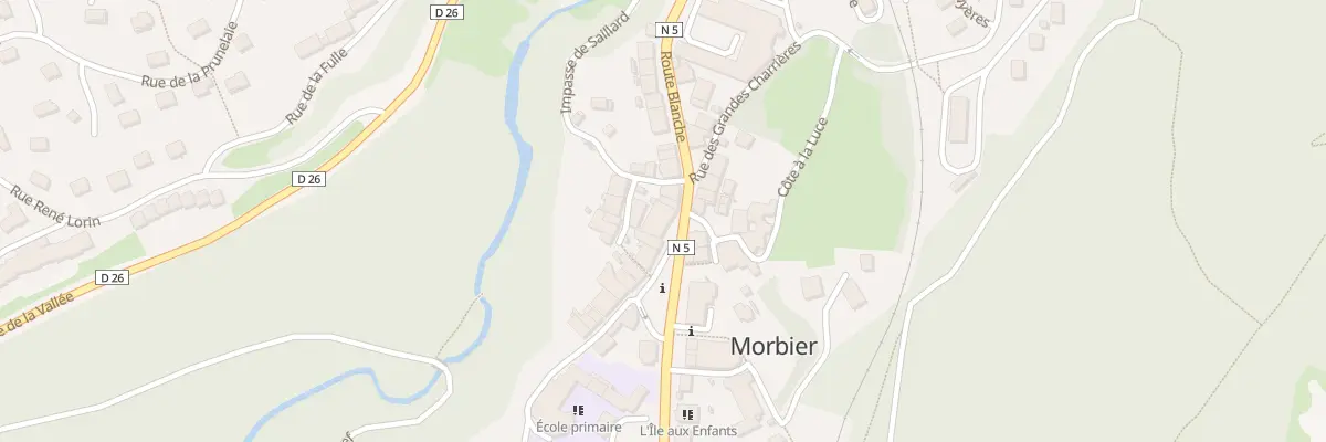 Plan du 80 Pl Saint-michel à Morbier