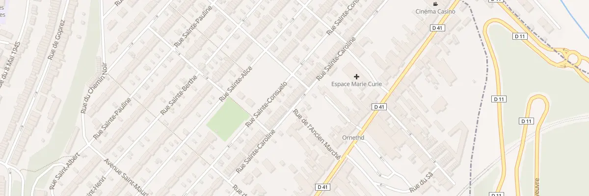 Plan du 43 Rue Sainte Caroline à Jœuf