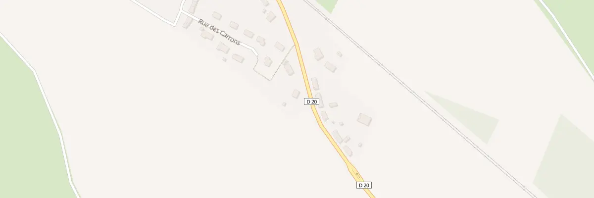 Plan du 33 Rue du Stade à Baulay