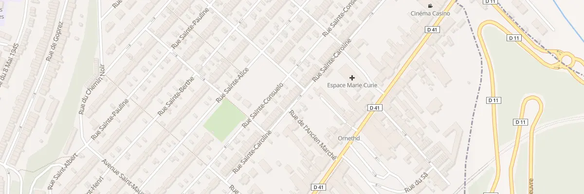 Plan du 45 Rue Sainte Caroline à Jœuf