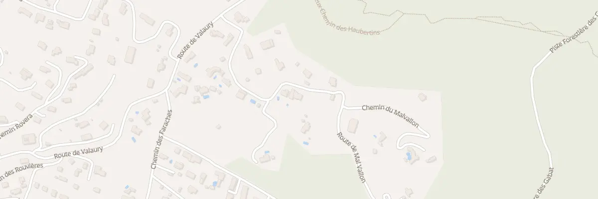 Plan du 286 Rte de Malvallon à Solliès-Toucas