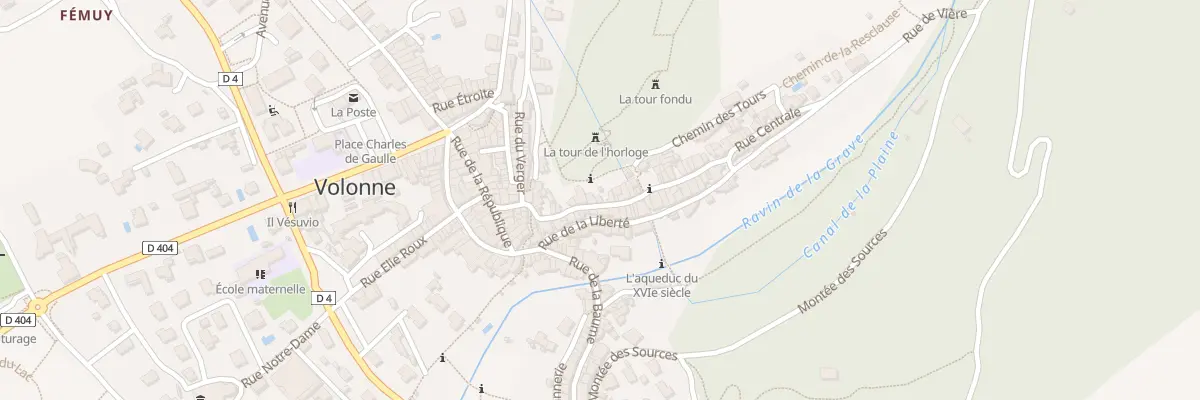 Plan du 25 Rue Centrale à Volonne