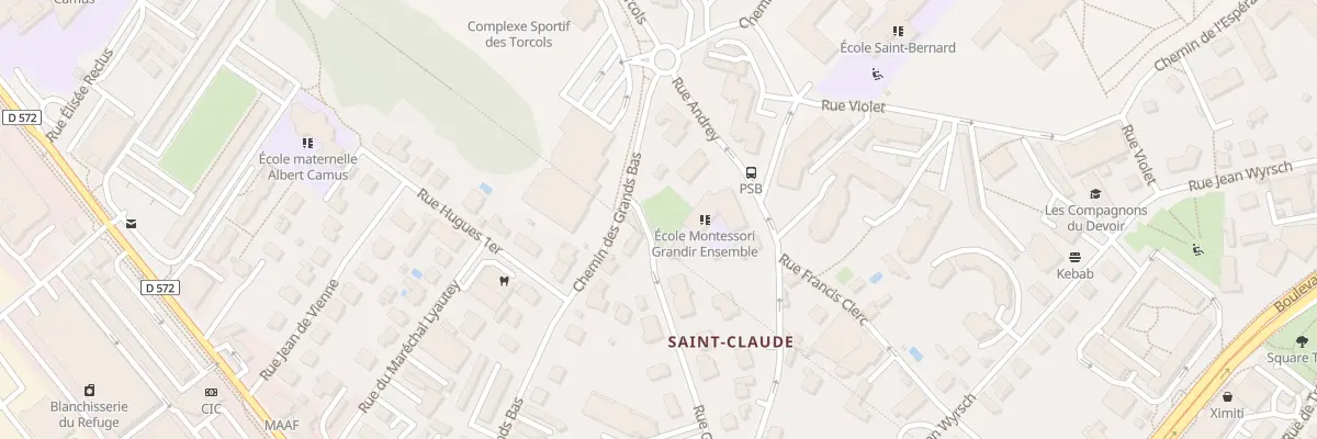 Plan du 10C Rue Grenot à Besançon