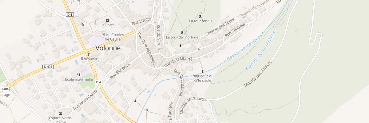 Plan du 5315 Le Village à Volonne