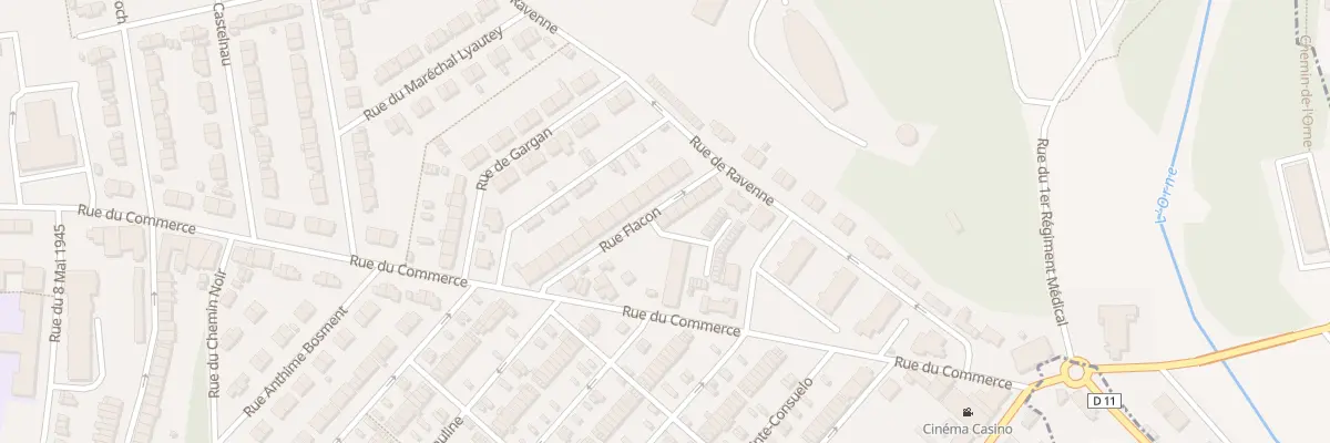 Plan du 19 Rue Flacon à Jœuf
