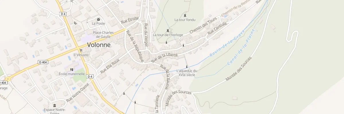 Plan du 22 Rue de la Liberté à Volonne