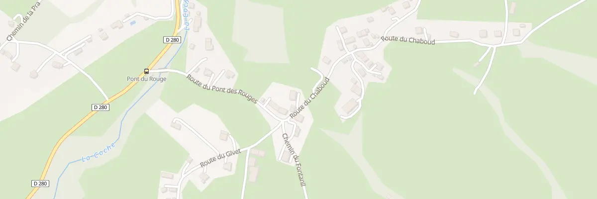 Plan du 35 Rte du Chaboud à Theys