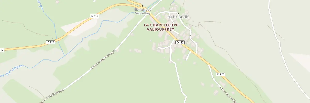 Plan du 5026 La Chapelle à Valjouffrey