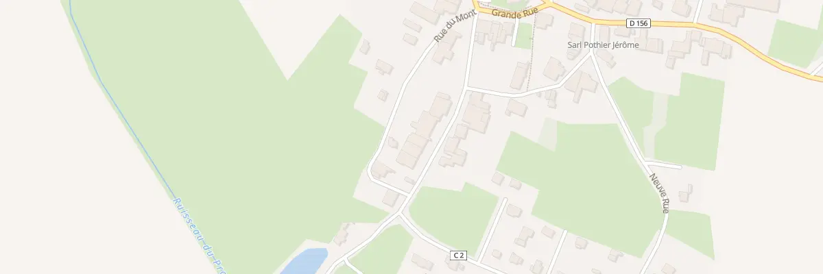 Plan du 10 Rue du Chateau à Buffignécourt