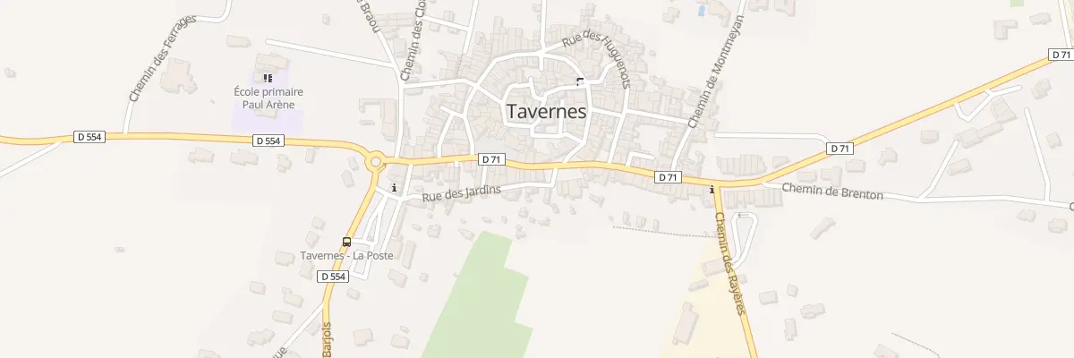 Plan du 36 Gr Grand’Rue à Tavernes