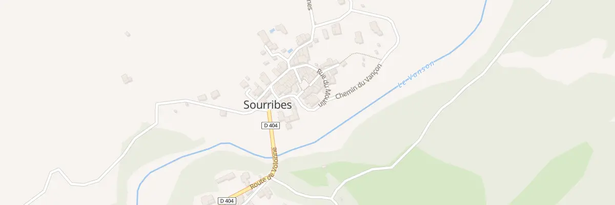 Plan du 7040 Le Village à Sourribes