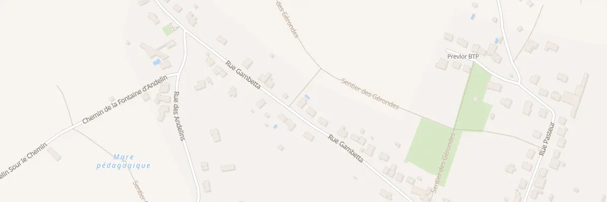 Plan du 42 Rue Gambetta à Pagny-sur-Moselle