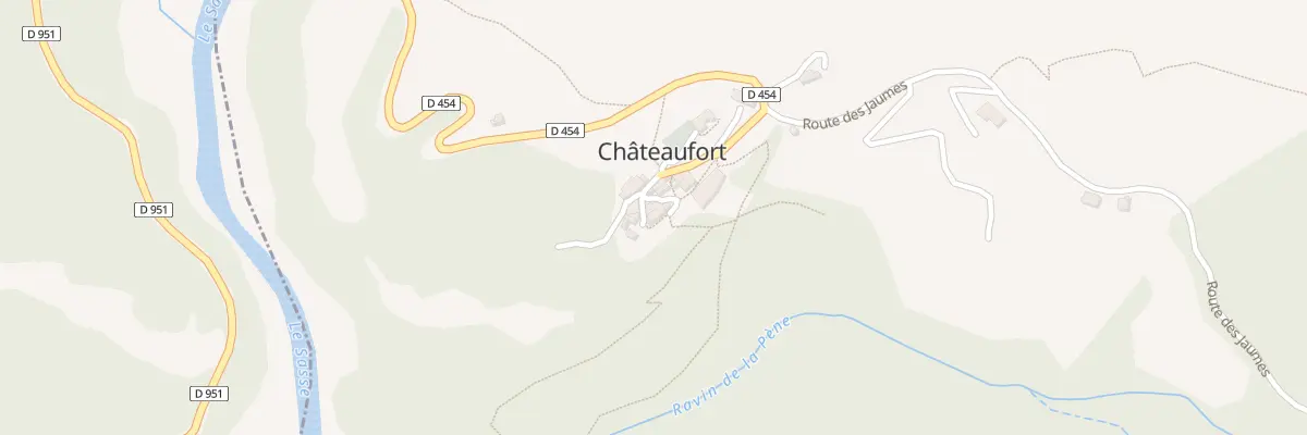 Plan du 5006 Le Village à Châteaufort