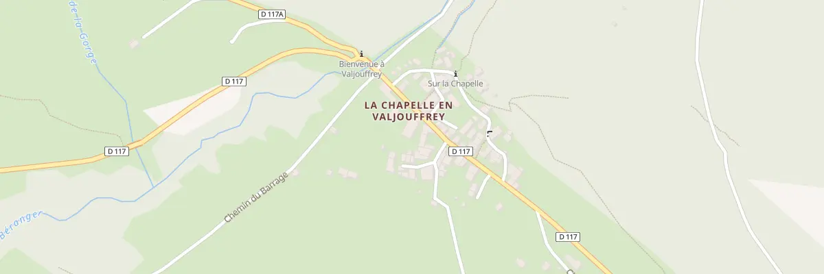 Plan du 80 Rte de Periment à Valjouffrey