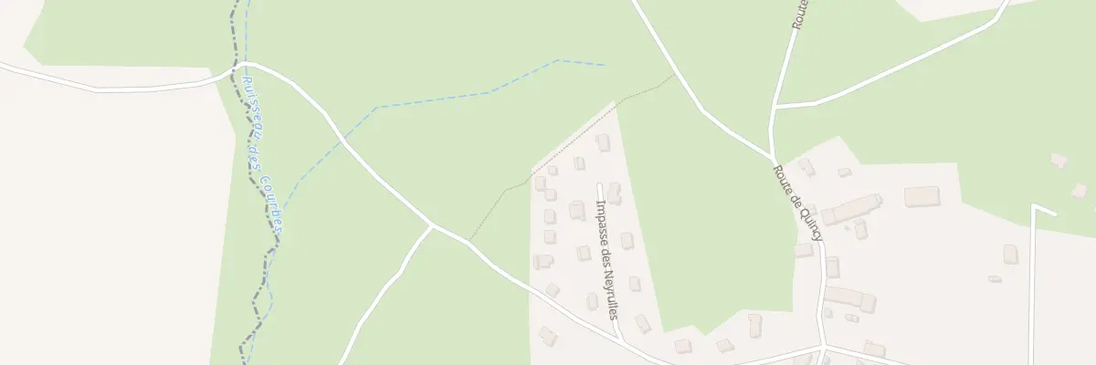 Plan du 258 Che de Vaulx à Nonglard