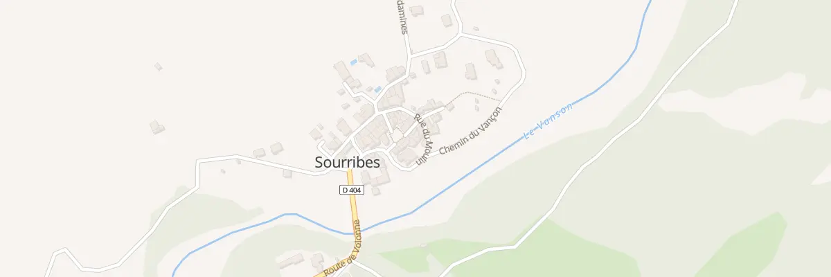 Plan du 7022 Le Village à Sourribes