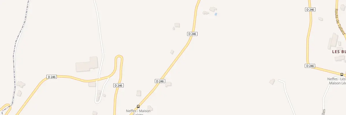Plan du 5068 La Cote à Neffes
