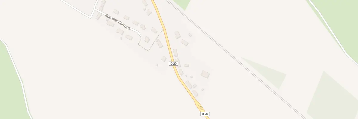 Plan du 6 Rue du Stade à Baulay