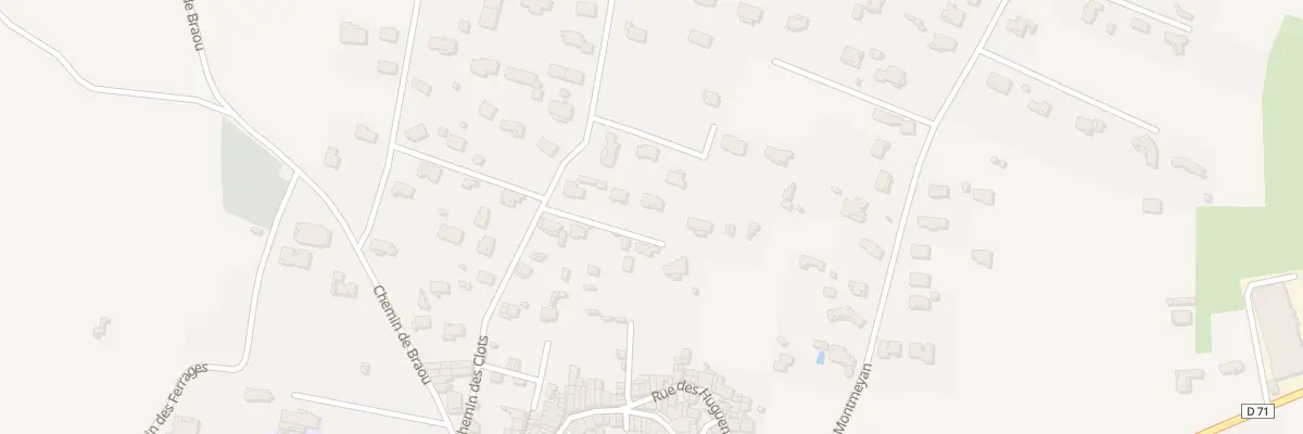 Plan du 6035 Les Gres à Tavernes