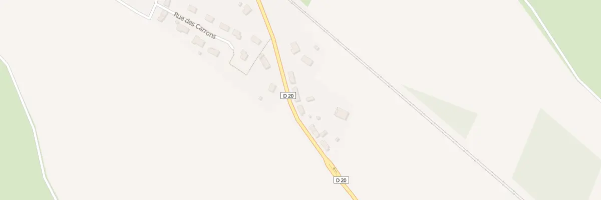 Plan du 8 Rue du Stade à Baulay