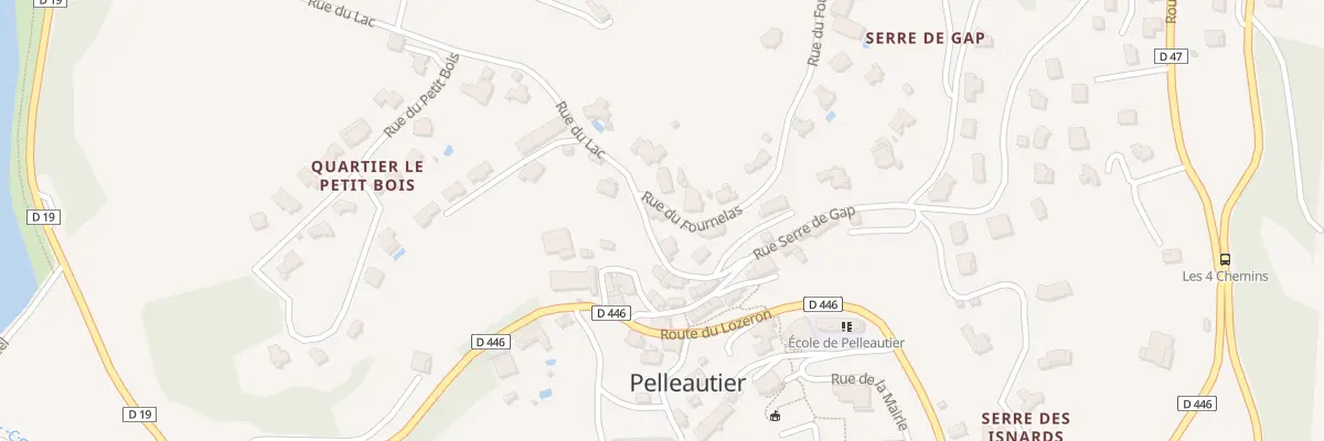 Plan du 5073 Le Village à Pelleautier