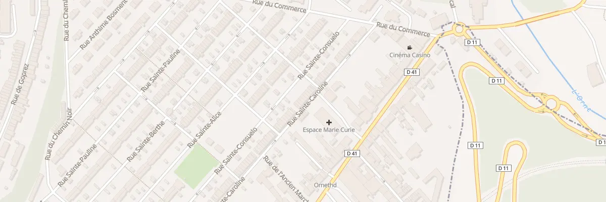 Plan du 60 Rue Sainte Consuelo à Jœuf