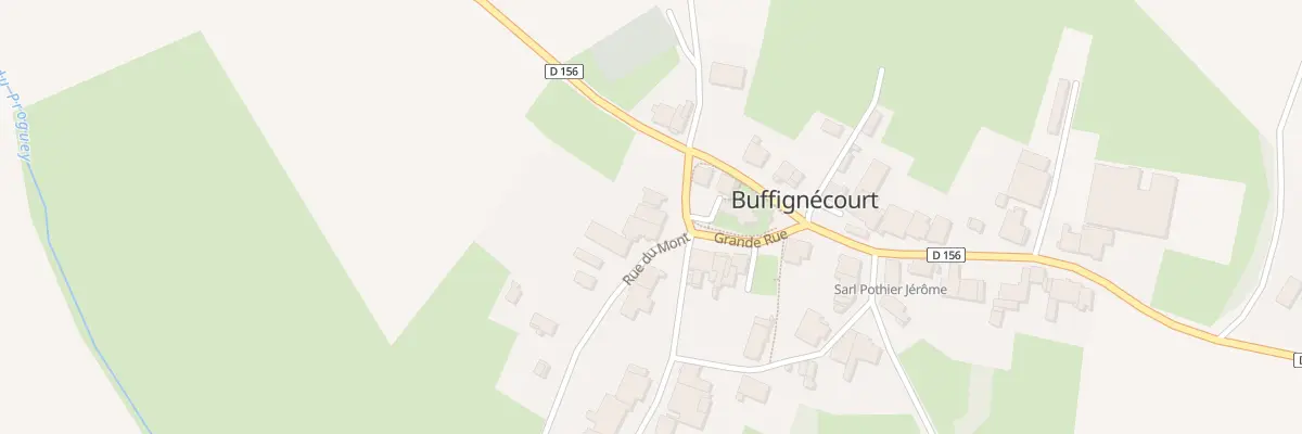 Plan du 24 Grande Rue à Buffignécourt
