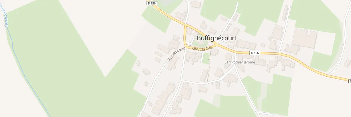Plan du 2 Rue du Mont à Buffignécourt