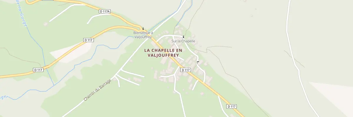 Plan du 85 Rte de Periment à Valjouffrey