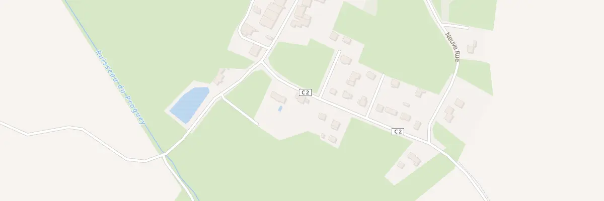 Plan du 8 Rue du Champ Thierry à Buffignécourt