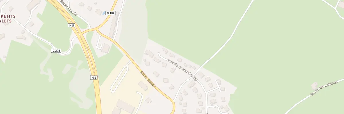 Plan du 47 Rue du Grand Champ à Morbier