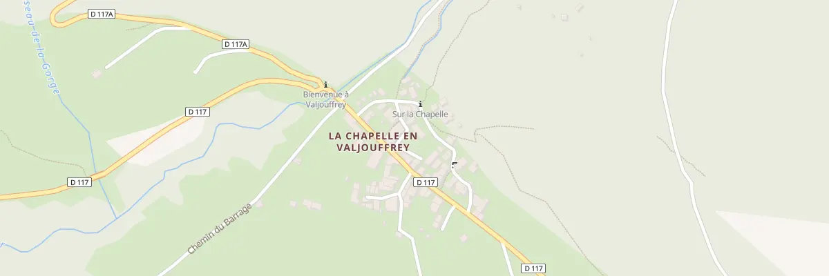 Plan du 107 Rue de l’Eglise à Valjouffrey