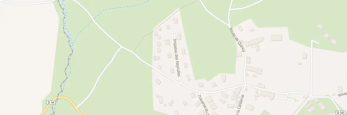 Plan du 75 Imp des Neyrulles à Nonglard