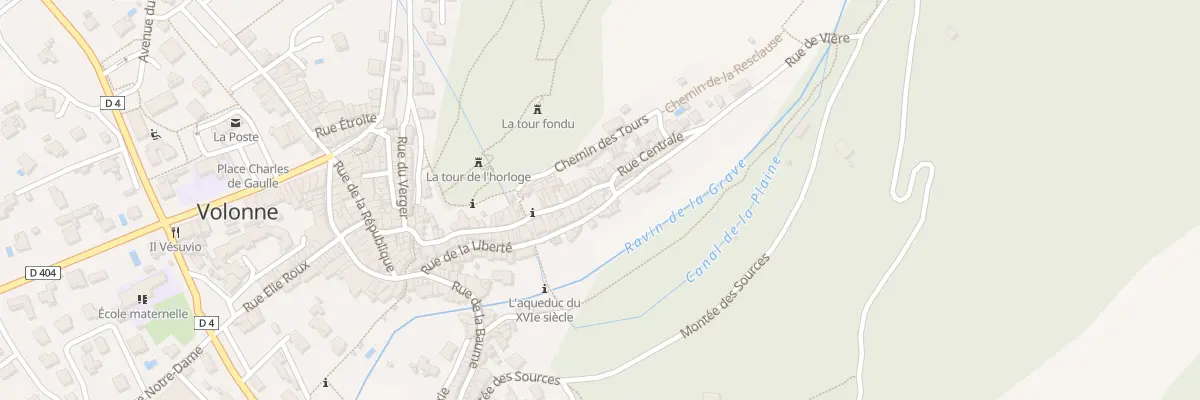 Plan du 62 Rue Centrale à Volonne